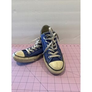 Converse All Star Low Top Blue Size 8 Women's